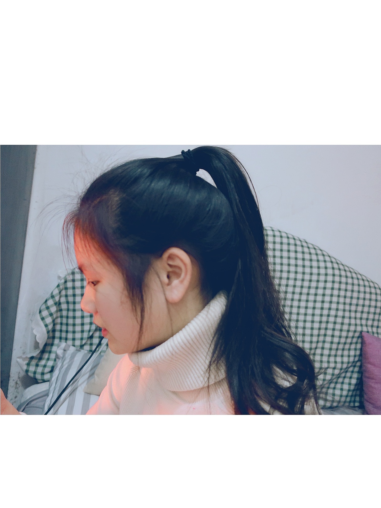 剪短发的小可爱