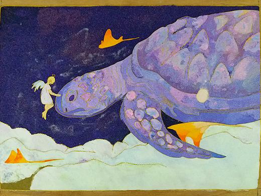 金丝沙画——童话世界