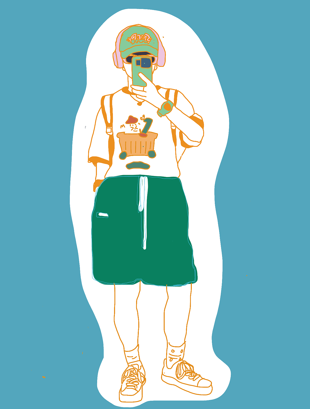 多巴胺系列（图ZMzc3MDU4ODU2） - 创作习作 - 站酷设计师羊羔君sddlamb原创素材 - 站酷ZCOOL