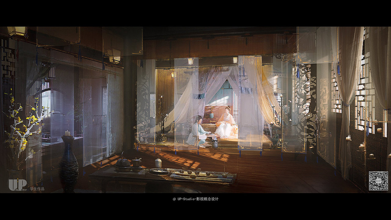 8举报44分享原创作品影视设定/分镜概念设计培训场景气氛图up studio