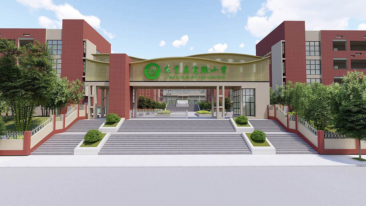 竹韵校园文化（图ZMjIwMjA4MDUy） - 景观设计 - 站酷设计师森美文化设计原创素材 - 站酷ZCOOL