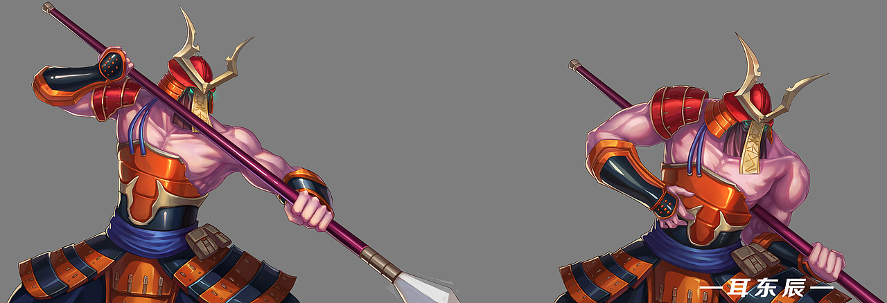 半身像設(shè)計（圖ZMTAyNzU4OTMy） - 商業(yè)插畫 - 站酷設(shè)計師JustinChen設(shè)計原創(chuàng)素材 - 站酷ZCOOL