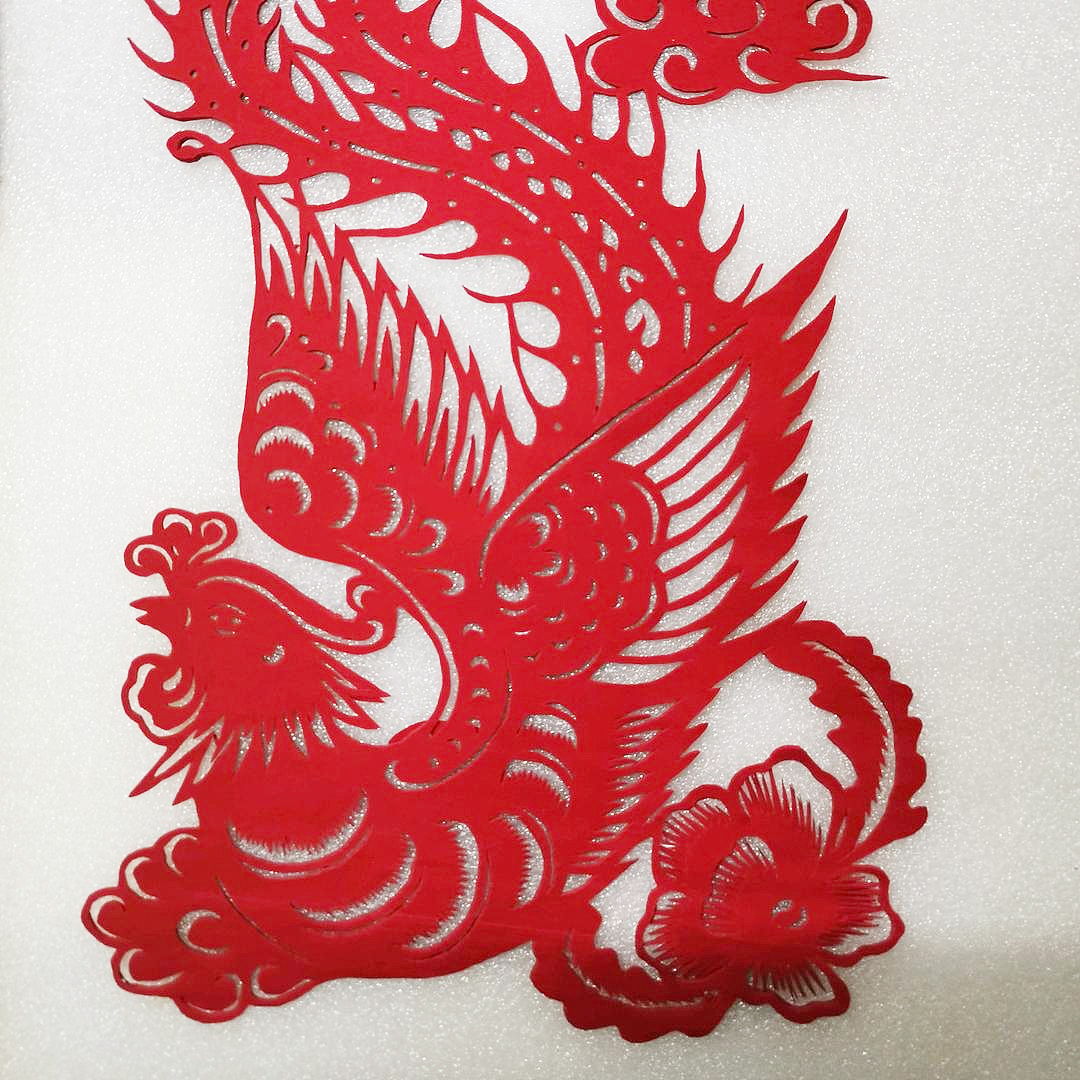 凤凰（图ZMjQ4OTIwOTY0） - 其他手工艺 - 站酷设计师云梦鹰城剪纸原创素材 - 站酷ZCOOL