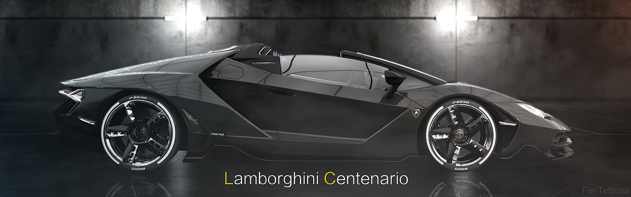 Lamborghini Centenario（图ZMTMzMDE5MjAw） - 其他三维 - 站酷设计师Tetsuya_蛤原创素材 - 站酷ZCOOL