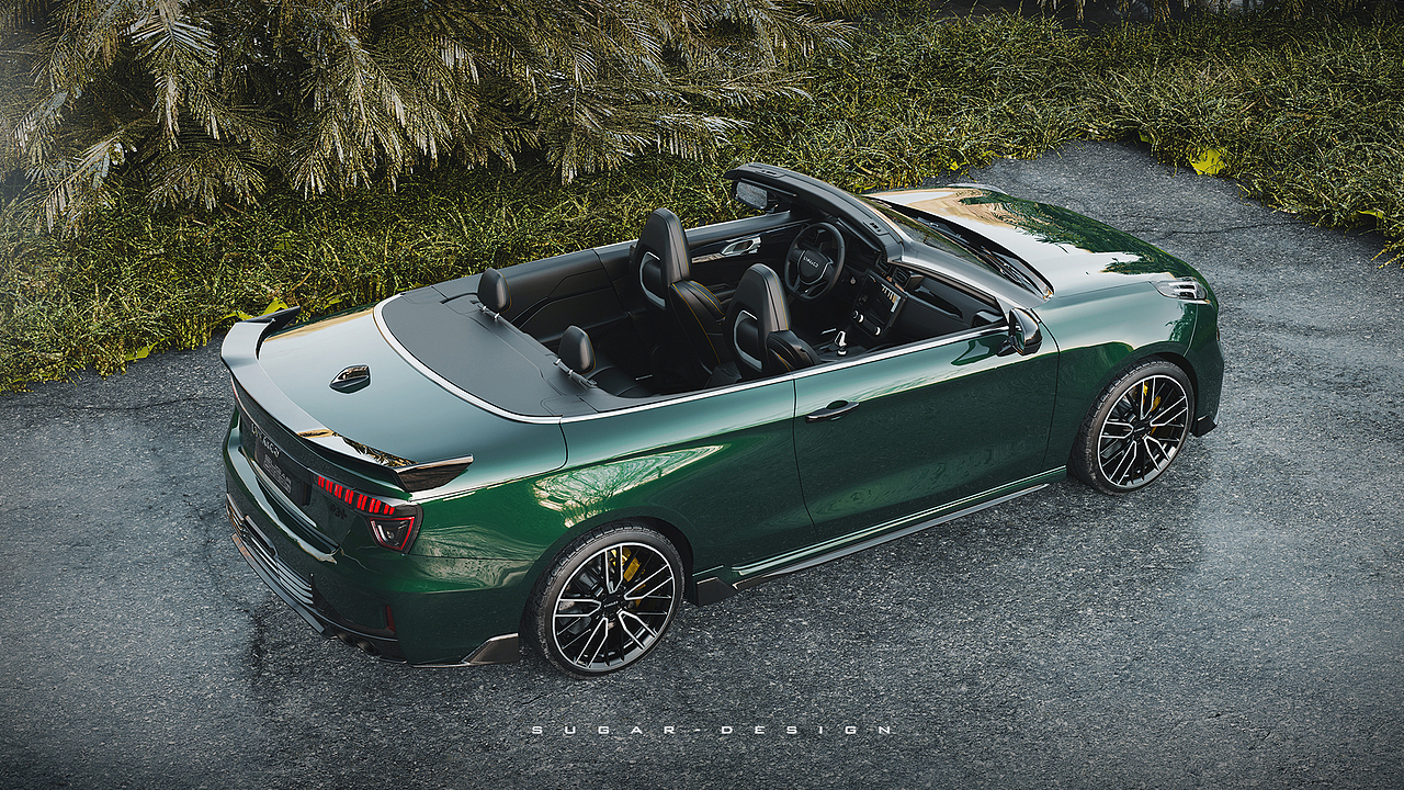 领克03敞篷车新车预览!