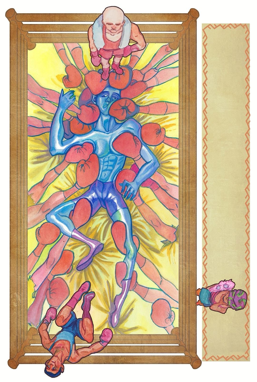 手绘民间故事插画（图ZMzQ5ODE5NDc2） - 艺术插画 - 站酷设计师阿格里巴耸耸肩原创素材 - 站酷ZCOOL