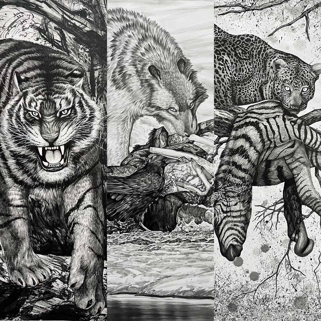 野性之美（圖ZMzgyMDY1OTg0） - 創(chuàng)作習(xí)作 - 站酷設(shè)計(jì)師清敏原創(chuàng)素材 - 站酷ZCOOL