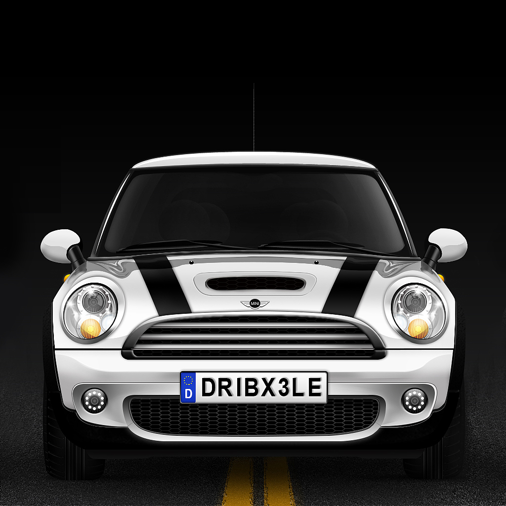 原创作品一周练习minicooper