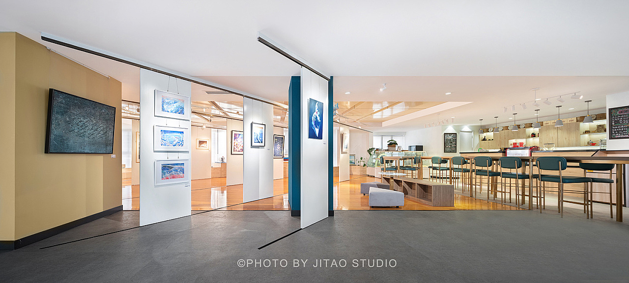 建筑空间摄影 | 深海空间科学艺术图书馆