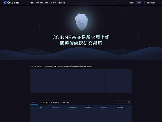 区块链交易所网站
