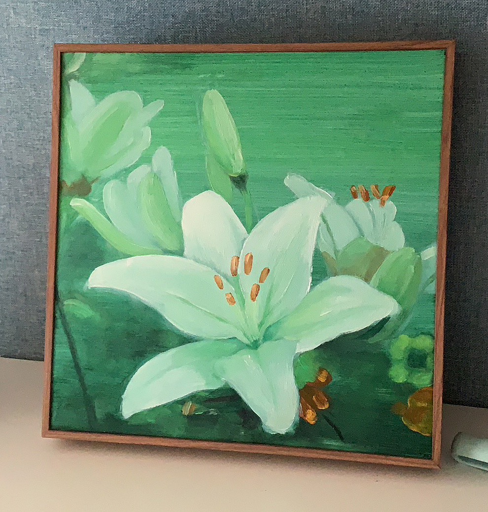 (原创)百合花:祝天下有情人终成眷属