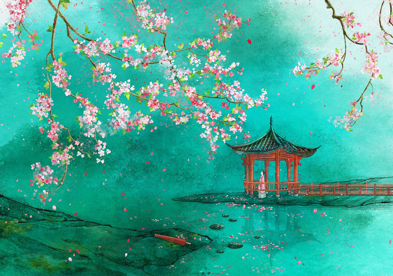 落花时节又逢君