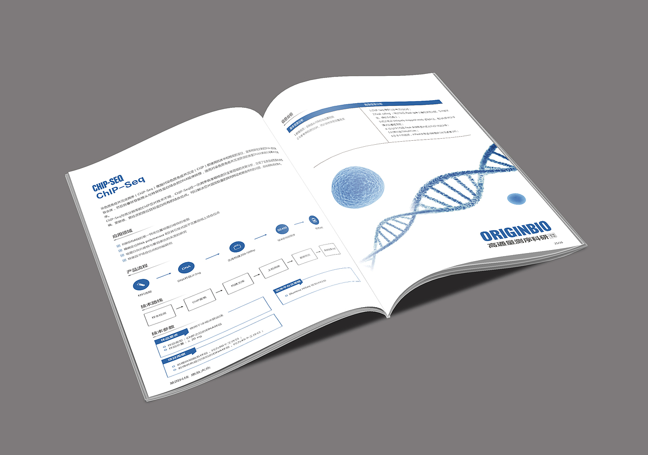 医疗 基因检测手册（图ZMTgxMTA2NTIw） - 书籍/画册 - 站酷设计师a伟设计室原创素材 - 站酷ZCOOL