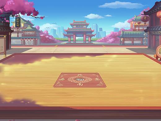 小城——Q版场景