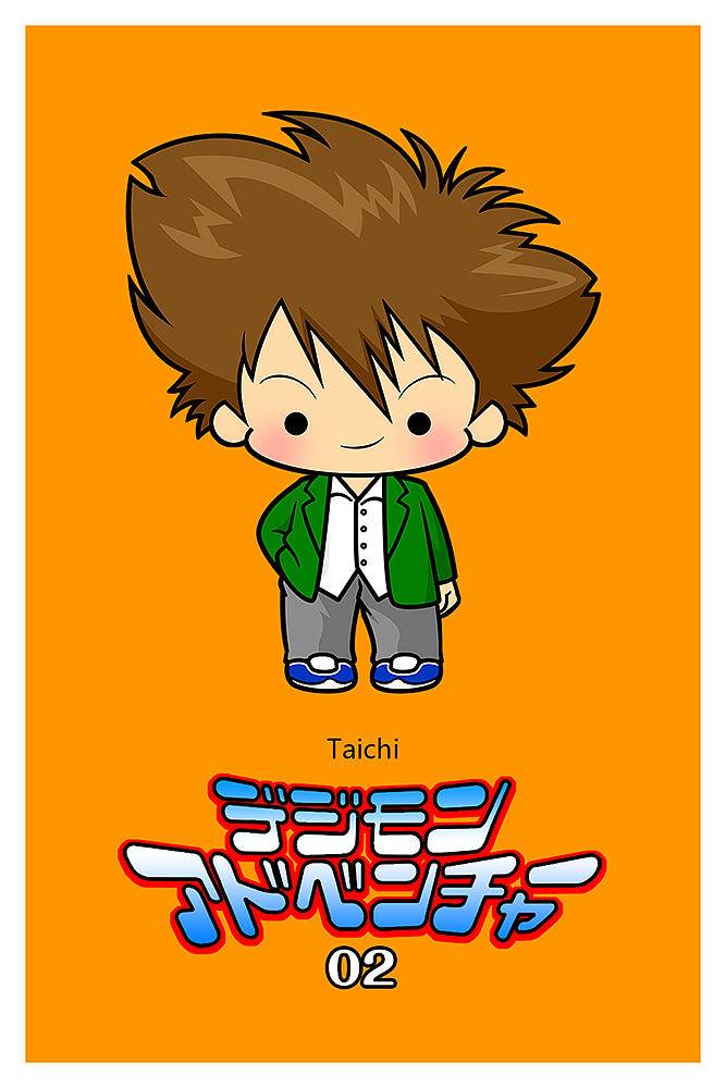 數(shù)碼寶貝第二部 Q版同人（圖ZMjQ2NTA4MDg=） - 其他動(dòng)漫 - 站酷設(shè)計(jì)師方滾原創(chuàng)素材 - 站酷ZCOOL