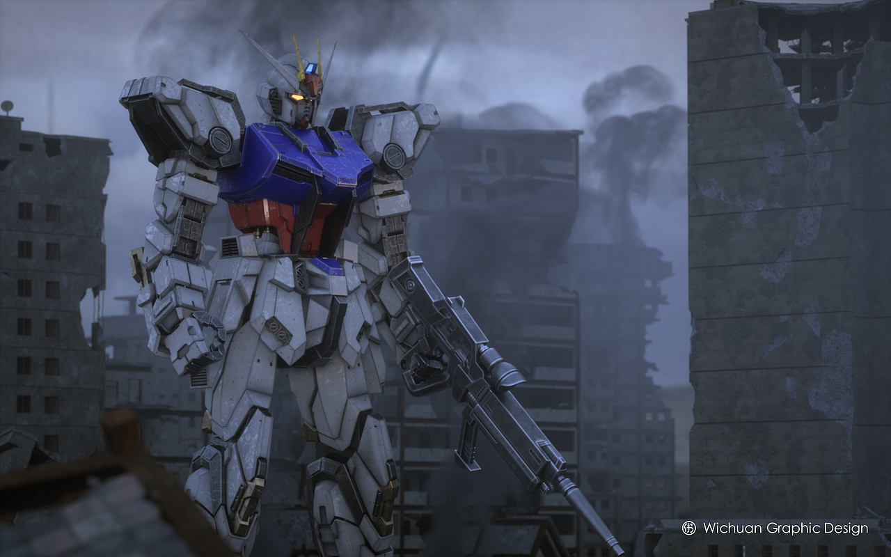 战损强袭高达SEED