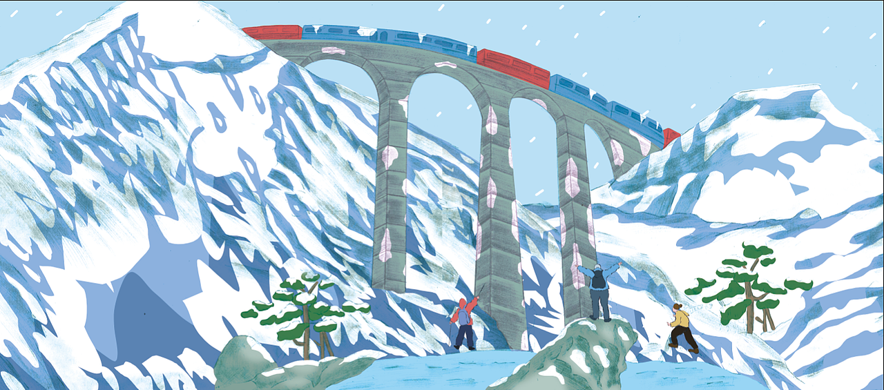 绘本《想飞的火车》（图ZMjc2MDA5NjEy） - 绘本 - 站酷设计师huAmAo花猫原创素材 - 站酷ZCOOL