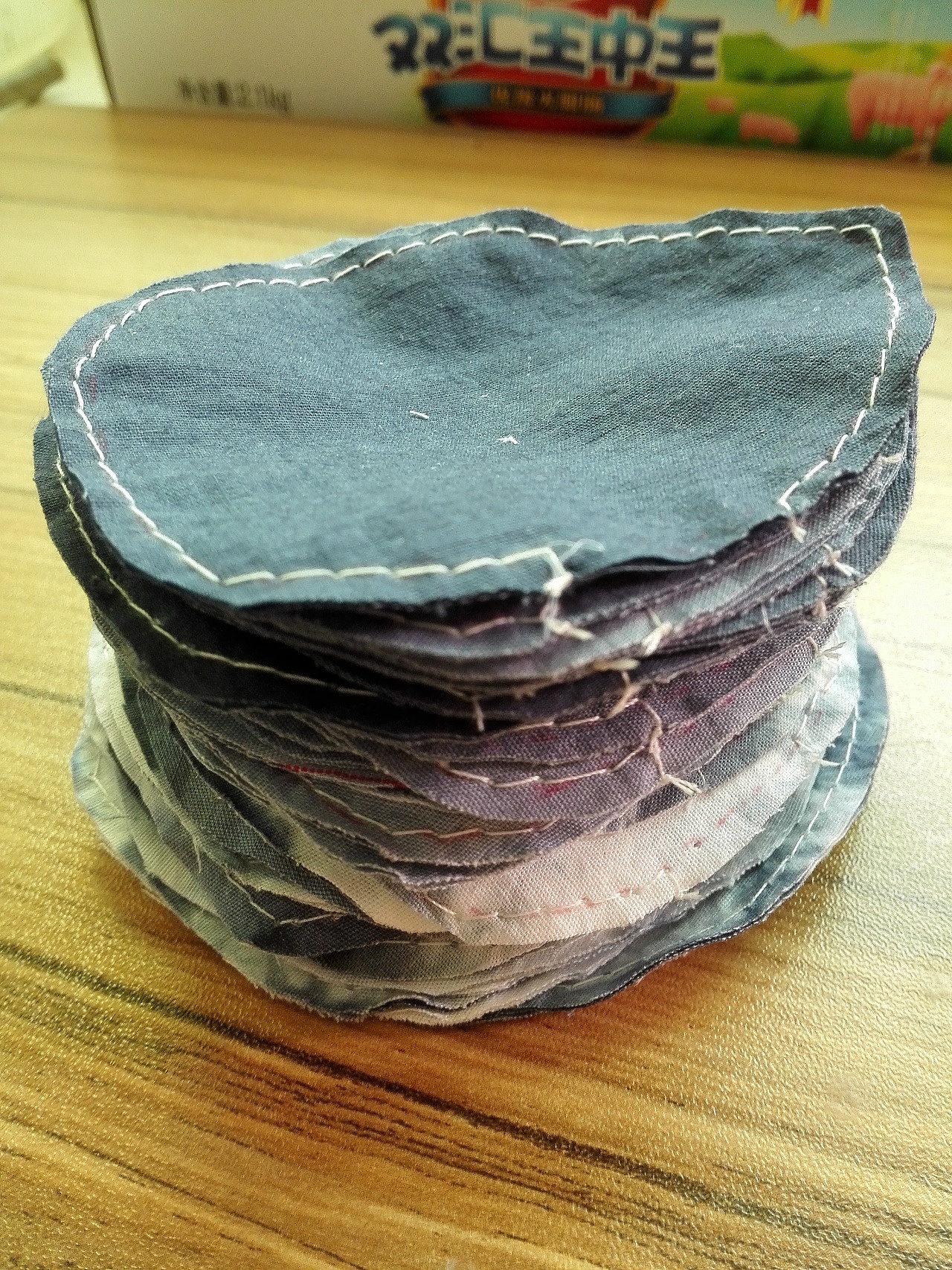 毕业设计作品《叶落蓝山》——纤维艺术设计