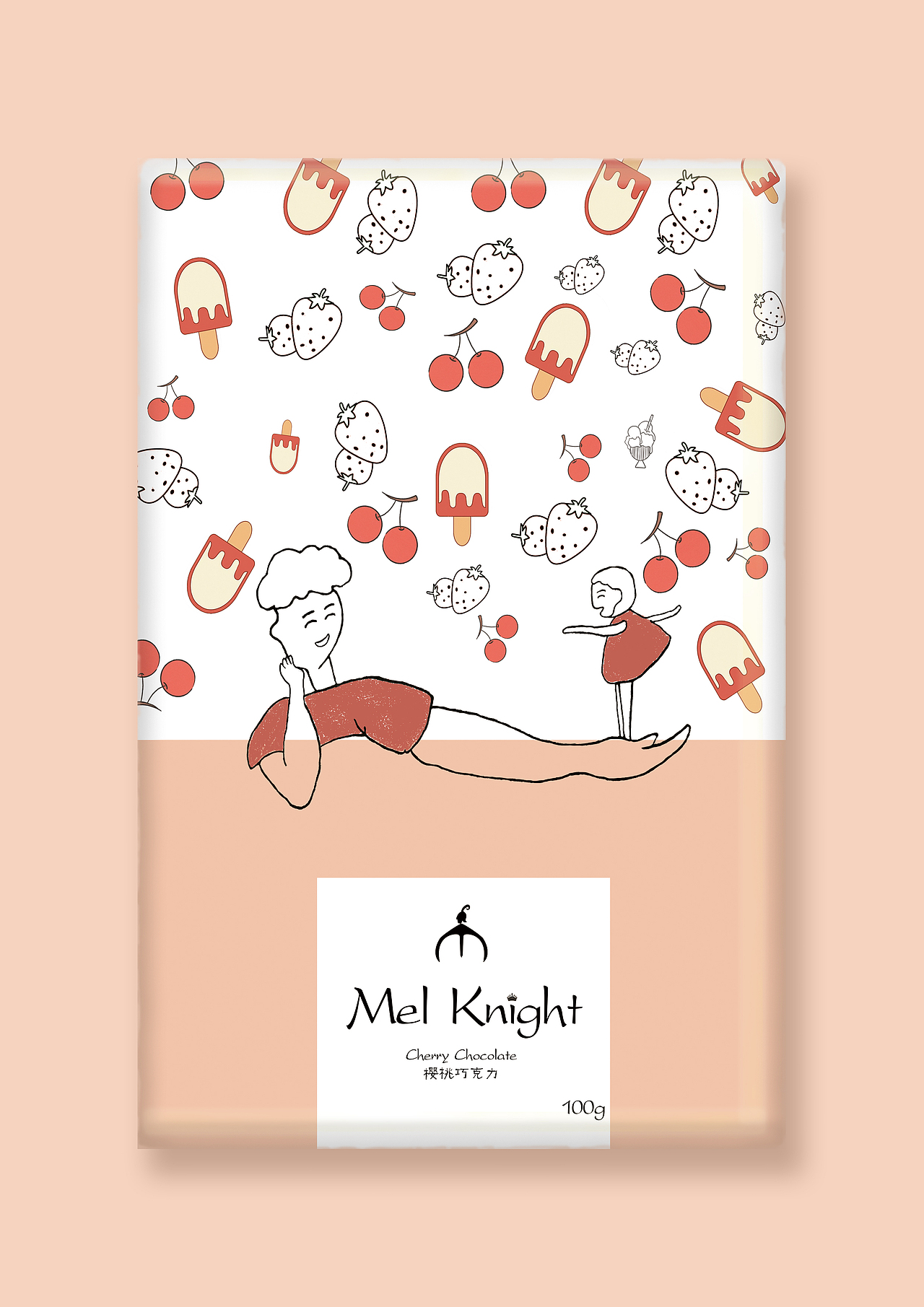 Mel knight巧克力包装设计