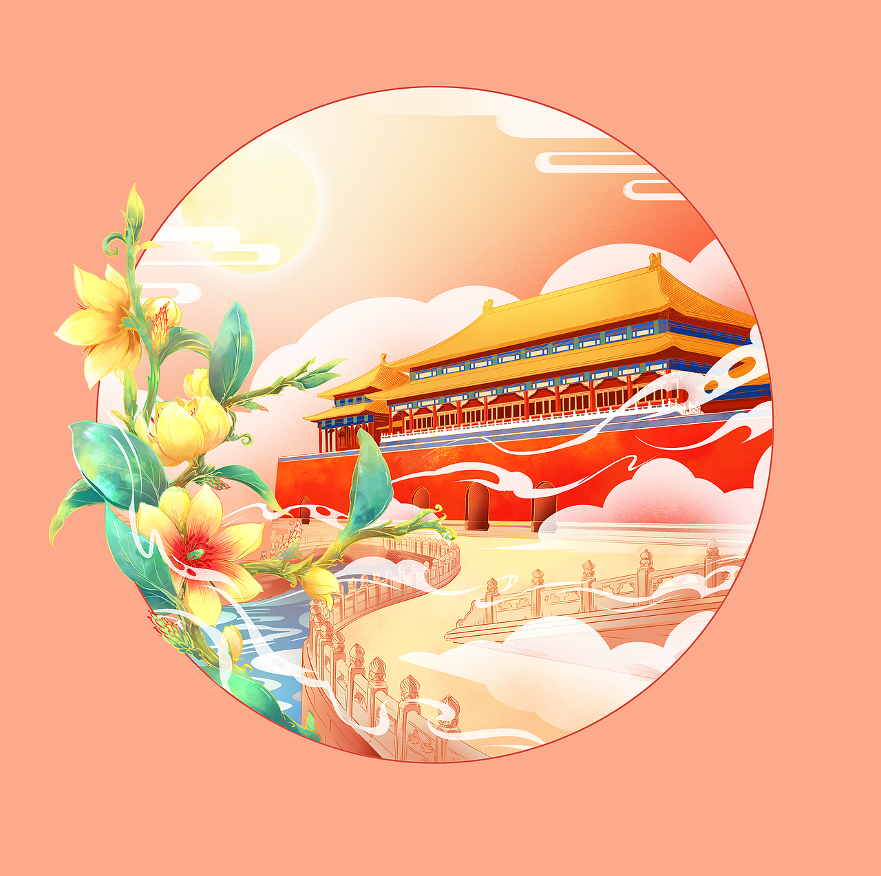 北京印象（图ZMjA3Njc2MDEy） - 商业插画 - 站酷设计师海尔斯原创素材 - 站酷ZCOOL