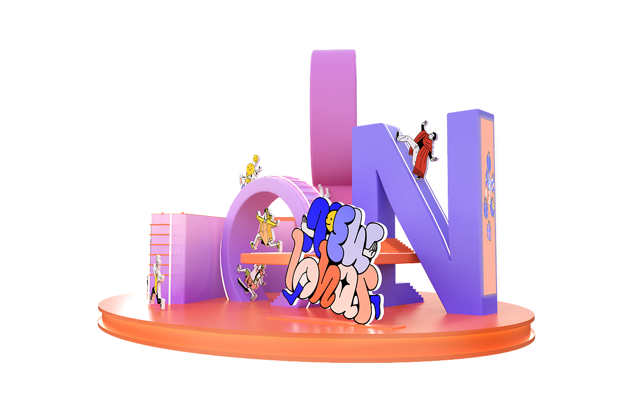 欢乐港湾“RUN TO NEW LOHAS”主题美陈展（图ZMjcwOTI5MzA0） - 其他三维 - 站酷设计师Dchamin原创素材 - 站酷ZCOOL