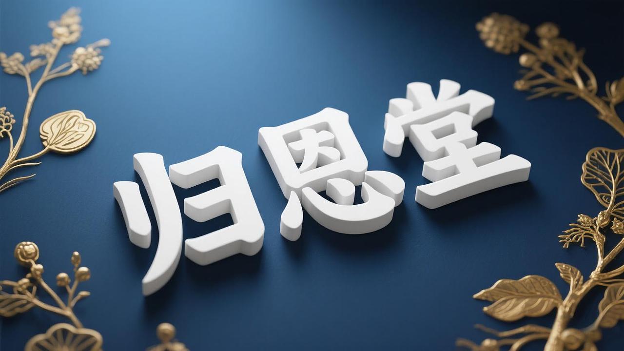 归恩堂设计理念