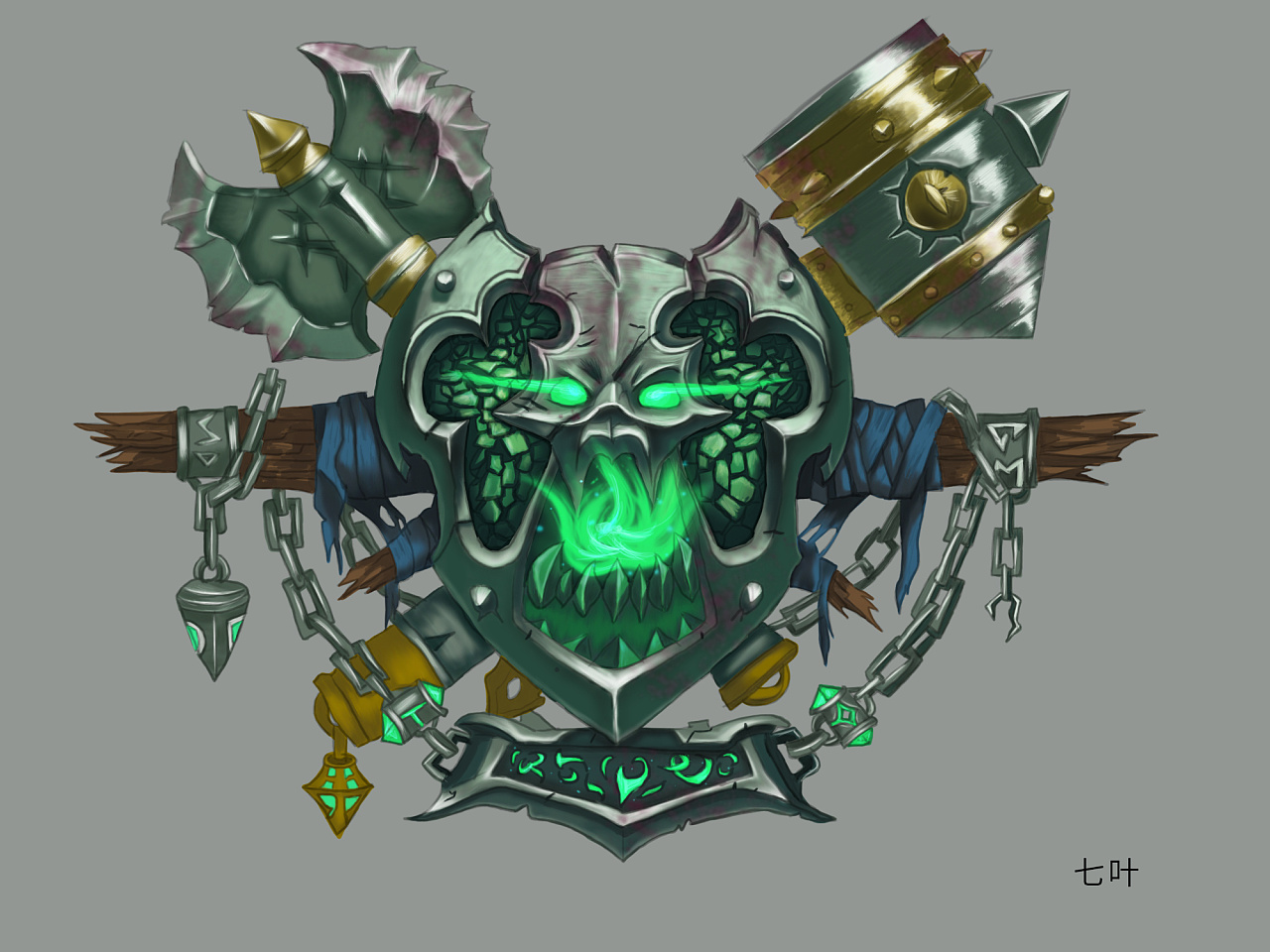 厚涂法游戏图标