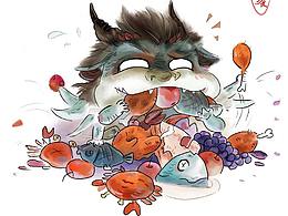 日式插画