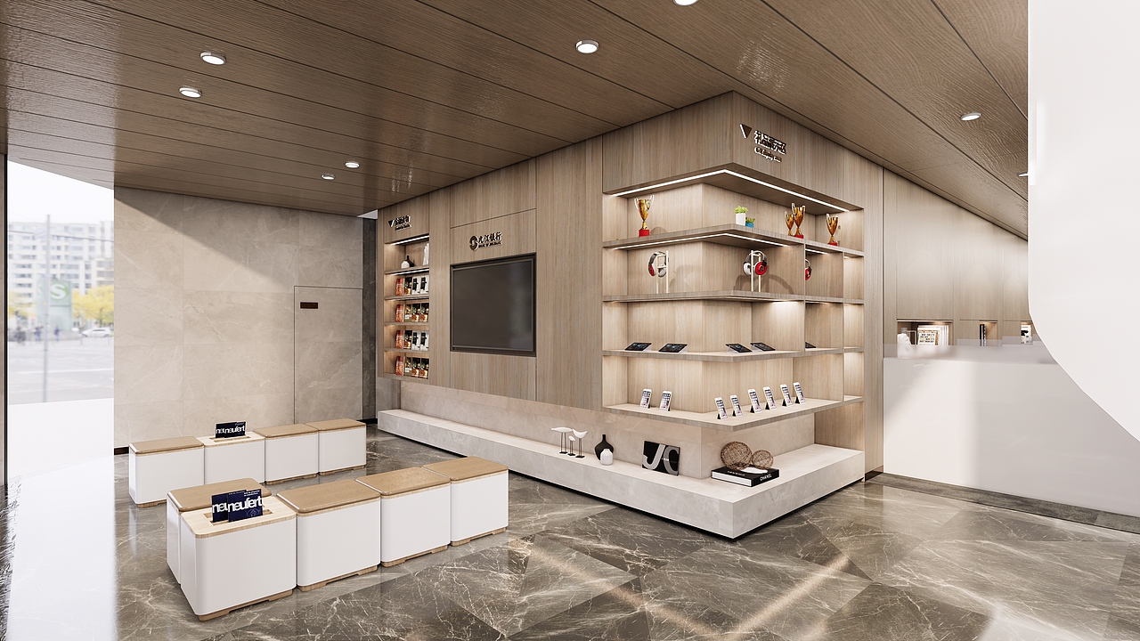 九江银行设计  银行空间设计