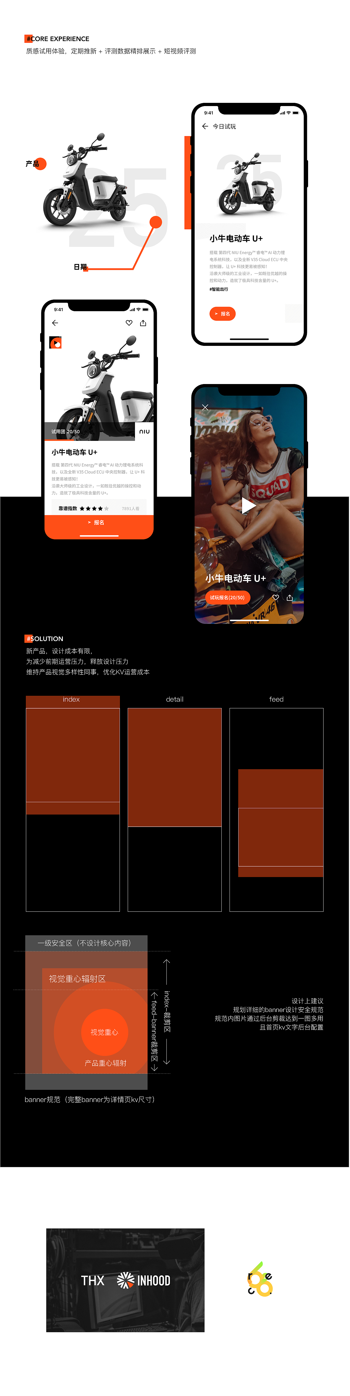 【UI设计小结】INHOOD试用评测平台