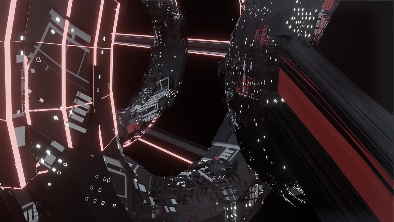 未来宇宙空间站