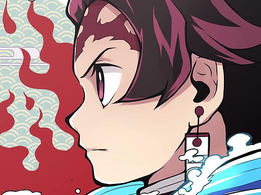 安利一下鬼灭之刃~（个人主页-ZMzkwOTU4NDQ=） - 艺术插画 - 站酷设计师不会画画的俊菊原创素材 - 站酷ZCOOL