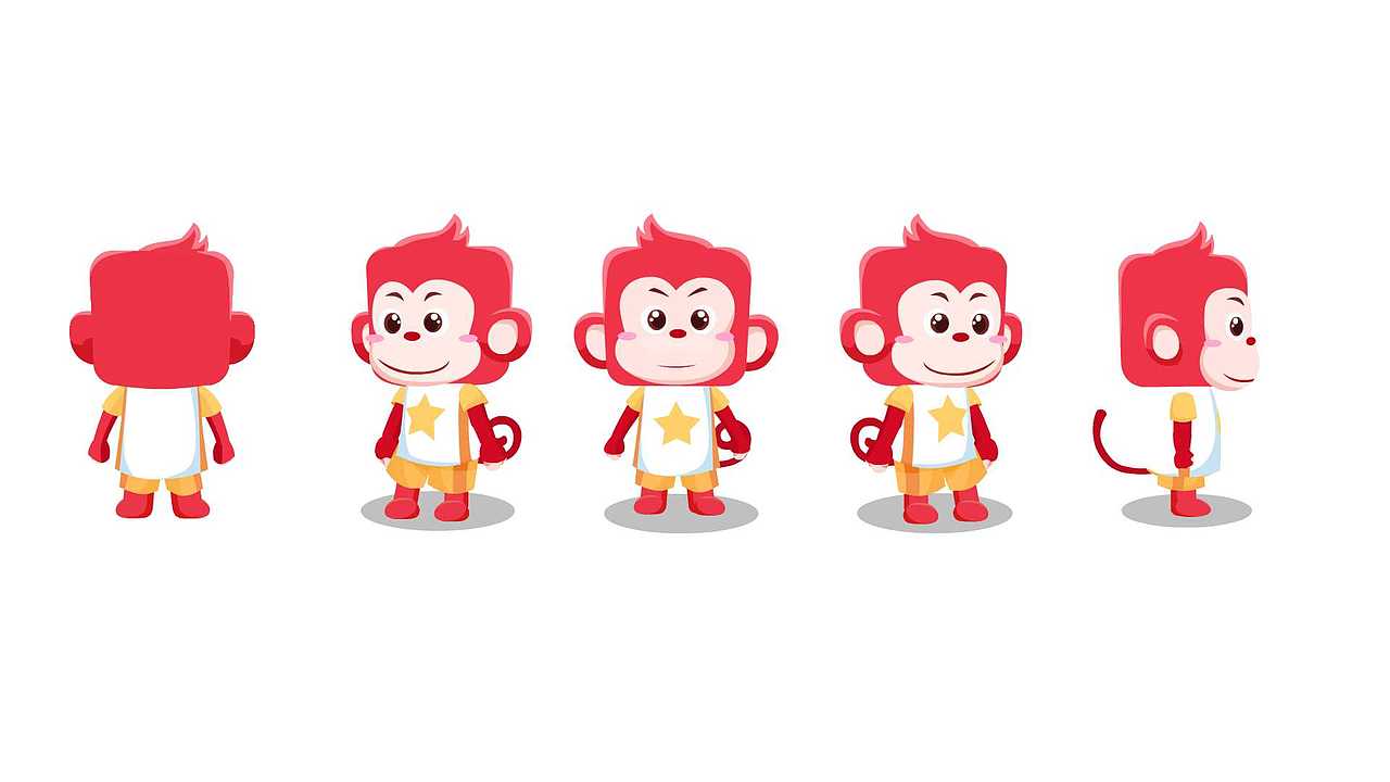 火花思维app里方块猴动画制作