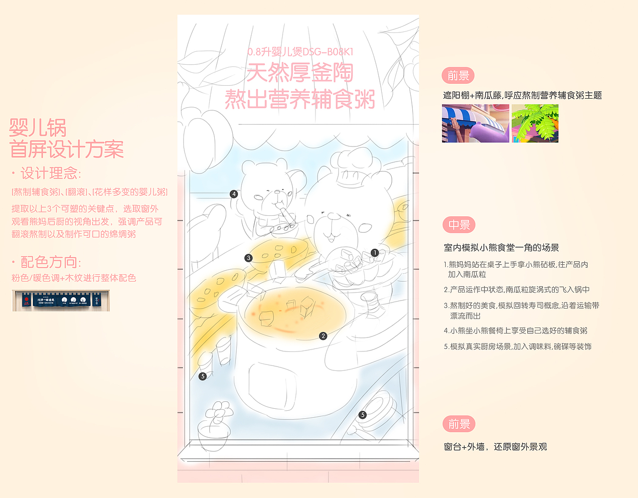 小熊电器母婴类目：BB电砂锅详情页