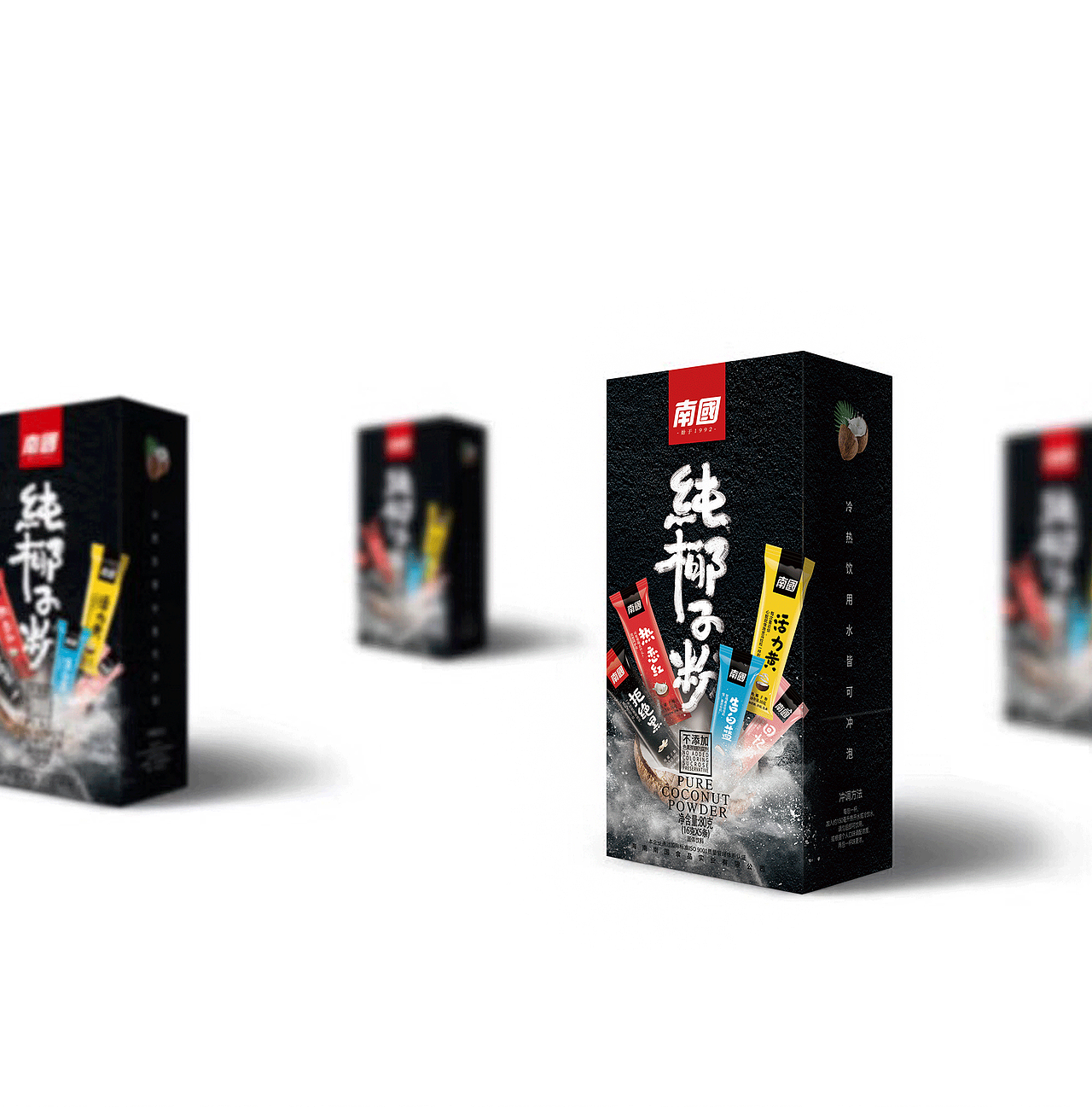 海南 南国椰子粉（图ZMjAwMjY5ODU2） - 品牌 - 站酷设计师吉米视觉原创素材 - 站酷ZCOOL