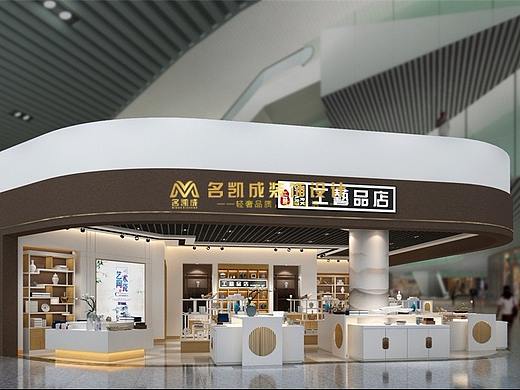 店铺装修设计全包装修#店面装修 #装修设计