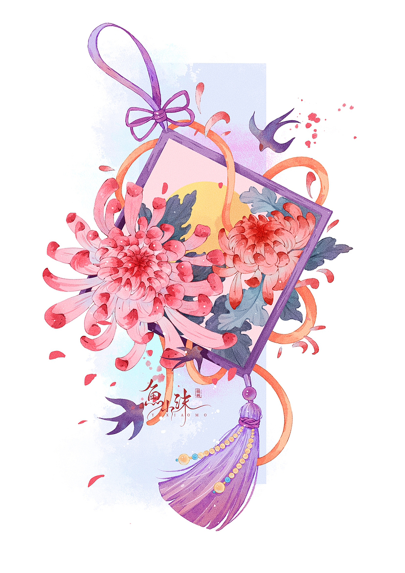 近期植物创作合集（图ZMzM4MjU0ODI0） - 艺术插画 - 站酷设计师鱼小沫插画原创素材 - 站酷ZCOOL