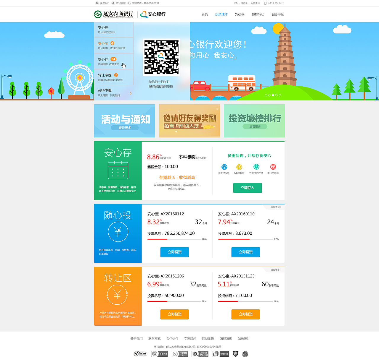 金融网站(银行)