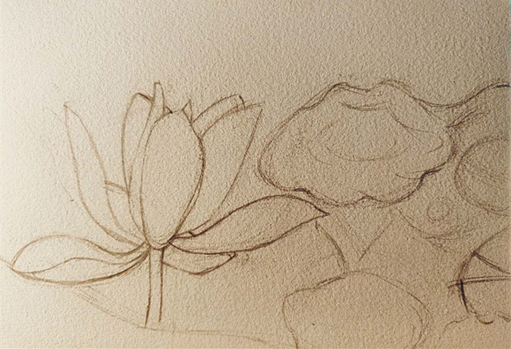 画材准备:梵高12色便携式固体水彩颜料,铅笔橡皮卷笔刀,宝虹牌全棉