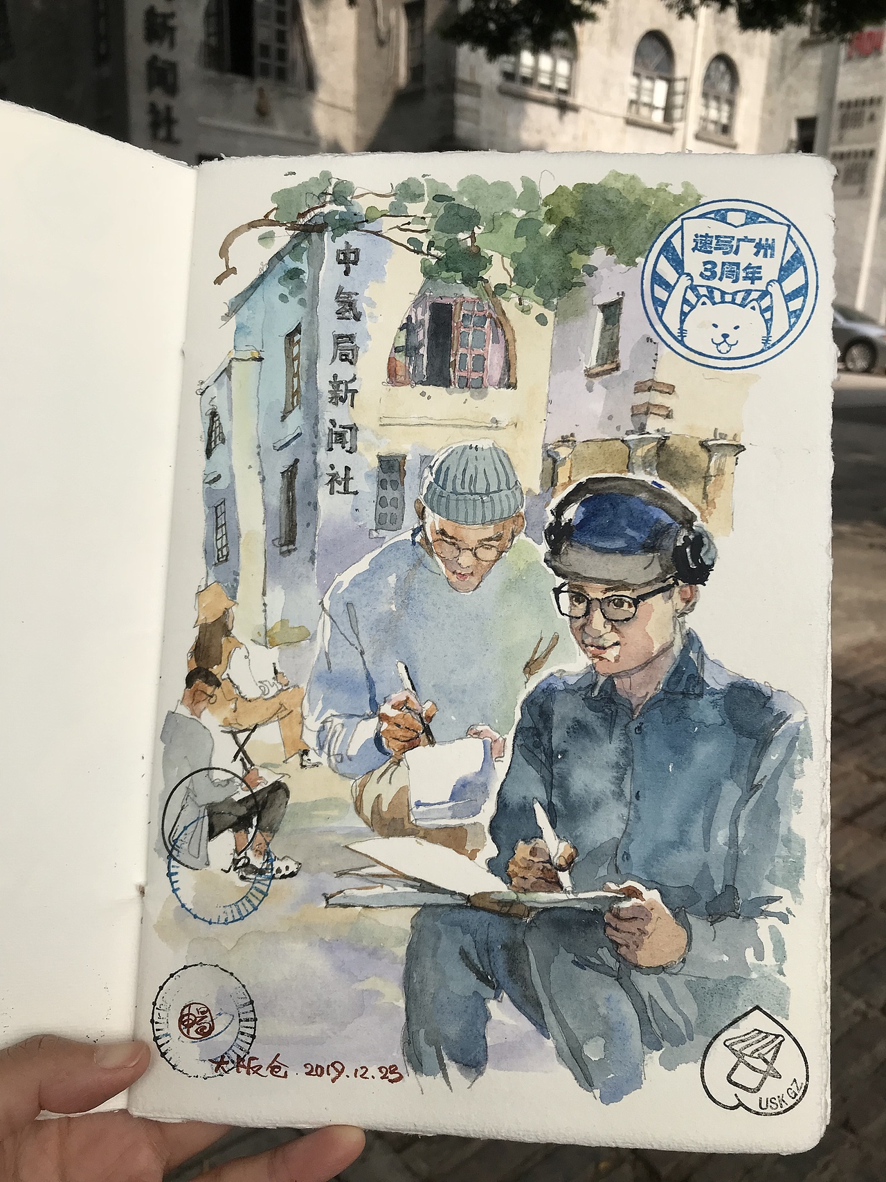 总结2019下半年在广州画的速写