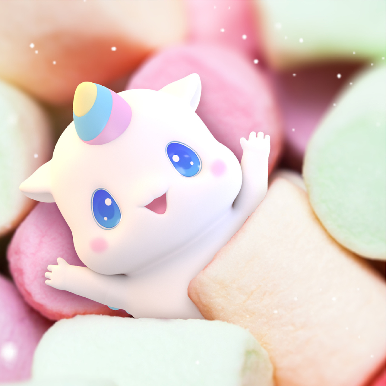 鼠星星美食系列壁纸一