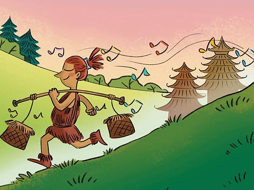 神话故事插画练习