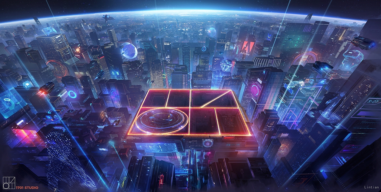 《1701-Studio》工作室-宣传图（图ZMjU4OTk2Njcy） - 商业插画 - 站酷设计师CG的Lintian原创素材 - 站酷ZCOOL