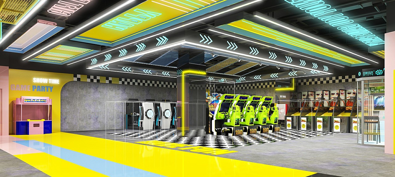 安徽电玩城设计--棱镜设计（图ZMjY4MjA5NjA0） - 商业空间设计 - 站酷设计师棱镜设计原创素材 - 站酷ZCOOL