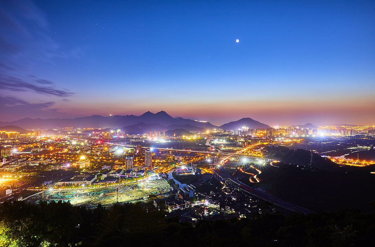 傍晚日落后的日转夜延时摄影（图ZMjk5OTkxMDYw） - 栏目片头 - 站酷设计师禹之66原创素材 - 站酷ZCOOL