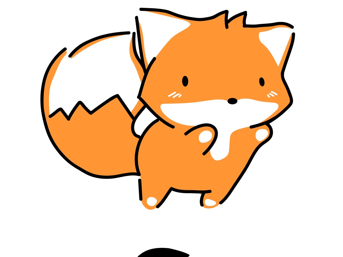 一只小狐狸|插画|商业插画|hh630hh - 原创作品 - 站酷 (ZCOOL)