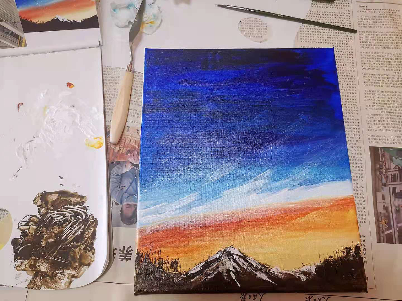 油画（图ZMjYxOTc2MTc2） - 绘画 - 站酷设计师红心柚子茶原创素材 - 站酷ZCOOL