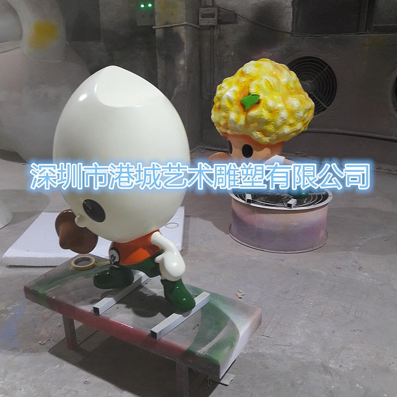 粗粮粮食IP形象玻璃钢大米宝宝爆米花卡通雕塑娃娃摆设（图ZMjE2OTIwNzEy） - 雕塑 - 站酷设计师深圳港城雕塑原创素材 - 站酷ZCOOL