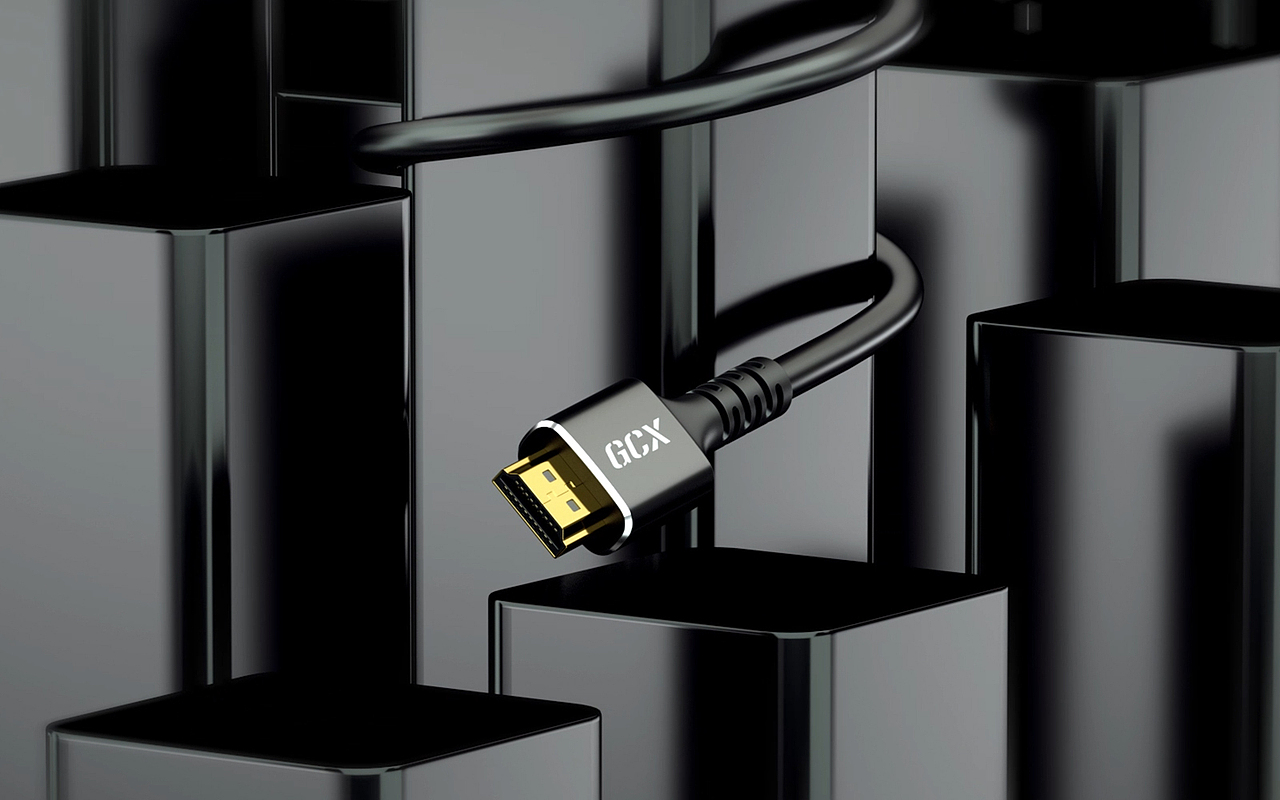 HDMI线 视频 视频线 画面 高清 8K 数据传输 视频练习（图ZMjYyNTYwOTA0） - 电子产品 - 站酷设计师三维扶贫对象原创素材 - 站酷ZCOOL