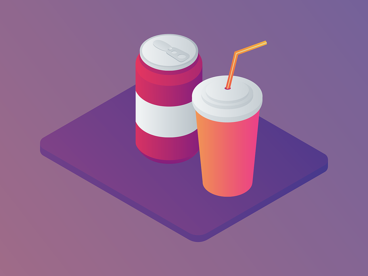 2.5d渐变色食物icon（图ZODc1MzI5MzY=） - 图标 - 站酷设计师cicisq原创素材 - 站酷ZCOOL